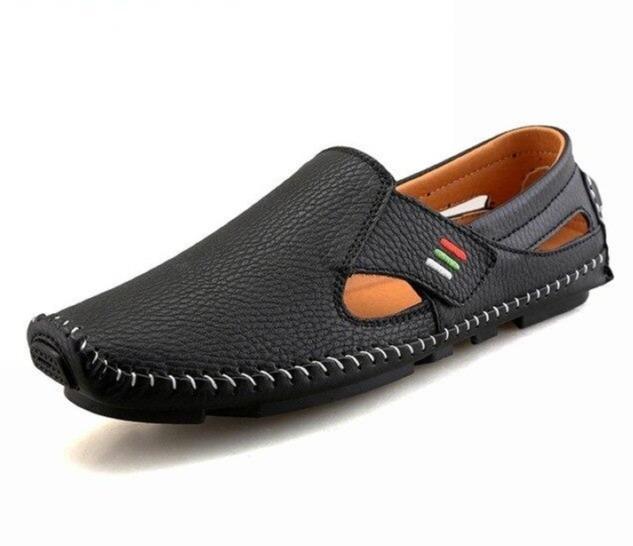 Peas shoes lazy leather shoes - Image 5